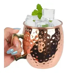 GENERICO - Vaso Tipo Cobre Tragos Moscow Mule Mojito Bar