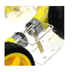 GENERICO - Chasis smart car 4 ruedas 4x4 Kit 3 Compatible con Arduino