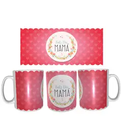 GENERICO - Tazas del día de las Madres modelo FELIZ DIA MAMÁ