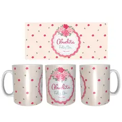 GENERICO - Tazas del día de las Madres modelo ABUELITA FELIZ DIA