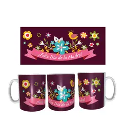 GENERICO - Tazas del día de las Madres modelo FELIZ DIA DE LA MADRE