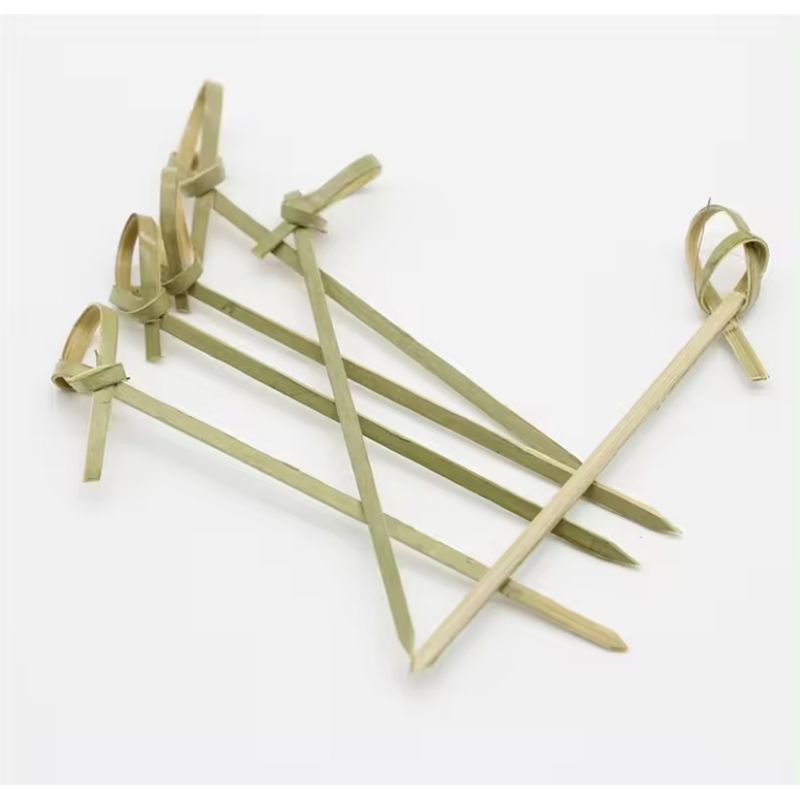 GENERICO - Brocheta - Pincho Bambú 9cm (paquete 50 Unid)