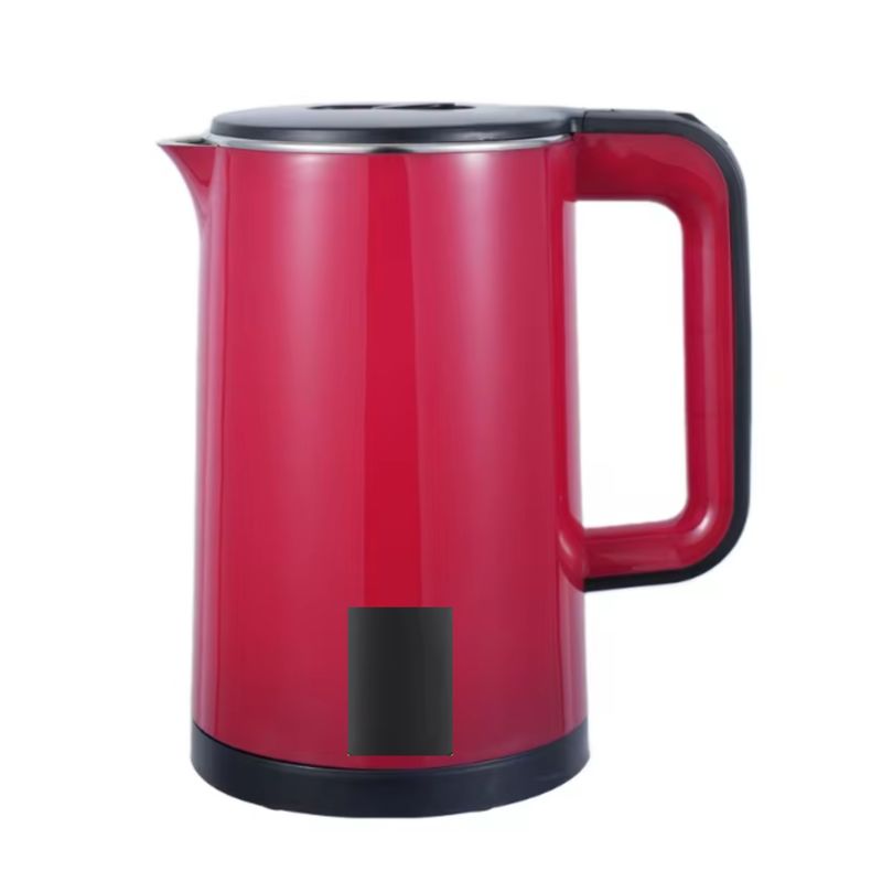 GENERICO - Hervidor Calentador Eléctrico Rojo 2,3 Litros Tetera 2000w