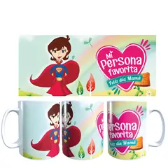 GENERICO - Tazas del día de las Madres modelo MI PERSONA FAVORITA
