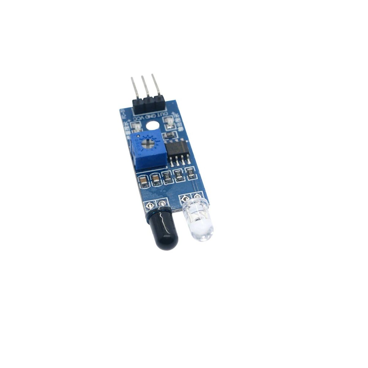 GENERICO - Sensor Evasor Detector Obstáculos Infrarrojo Compatible con Arduino