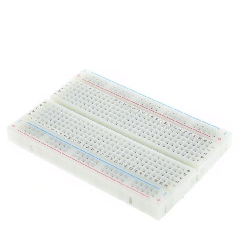 GENERICO - Protoboard 400 Puntos Compatible con Arduino