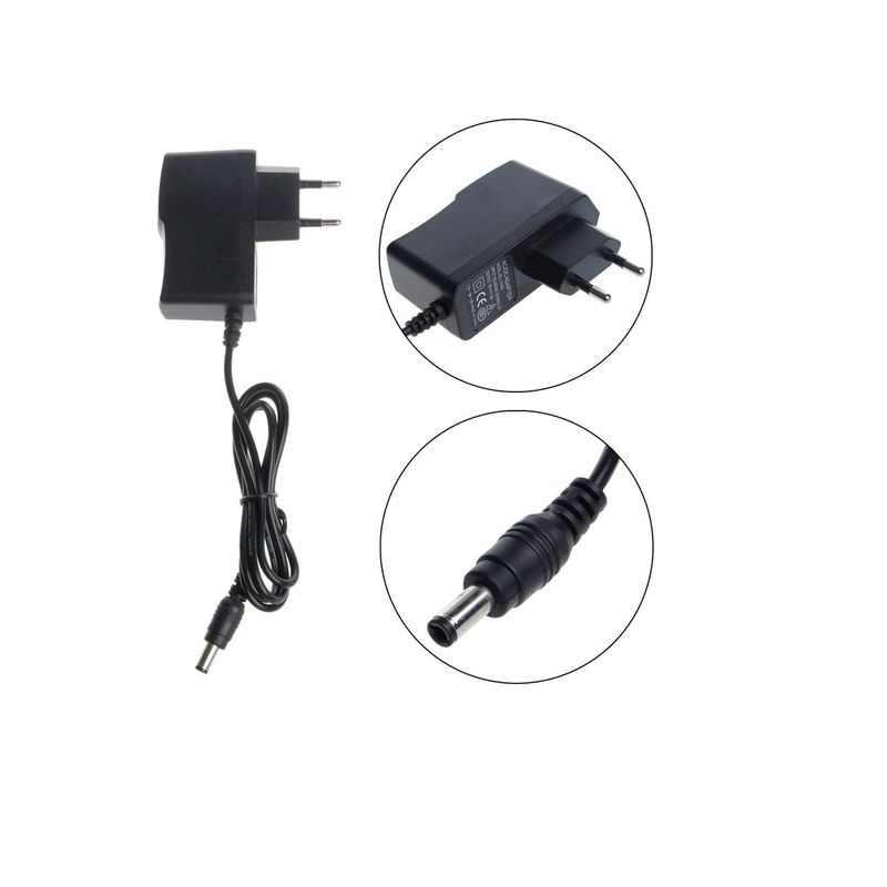 GENERICO - Transformador Adaptador Acdc 9v 1A Compatible con Arduino