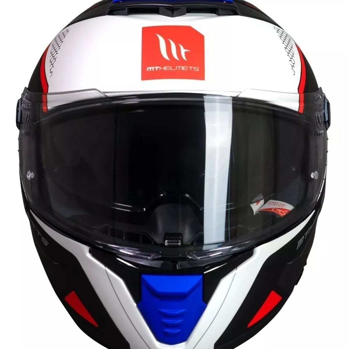 GENERICO - Casco  Thunder 4 Jerk Azul Perla Mate + Pinlock