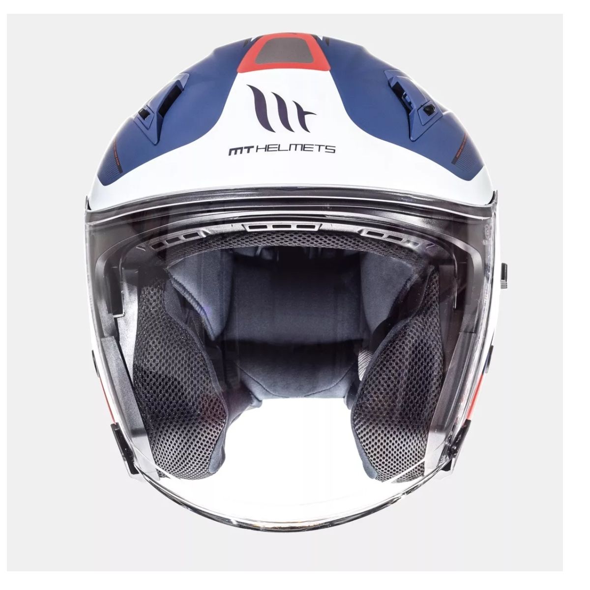 GENERICO - Casco De Moto Avenue Sv Crossroad Azulblancorojo