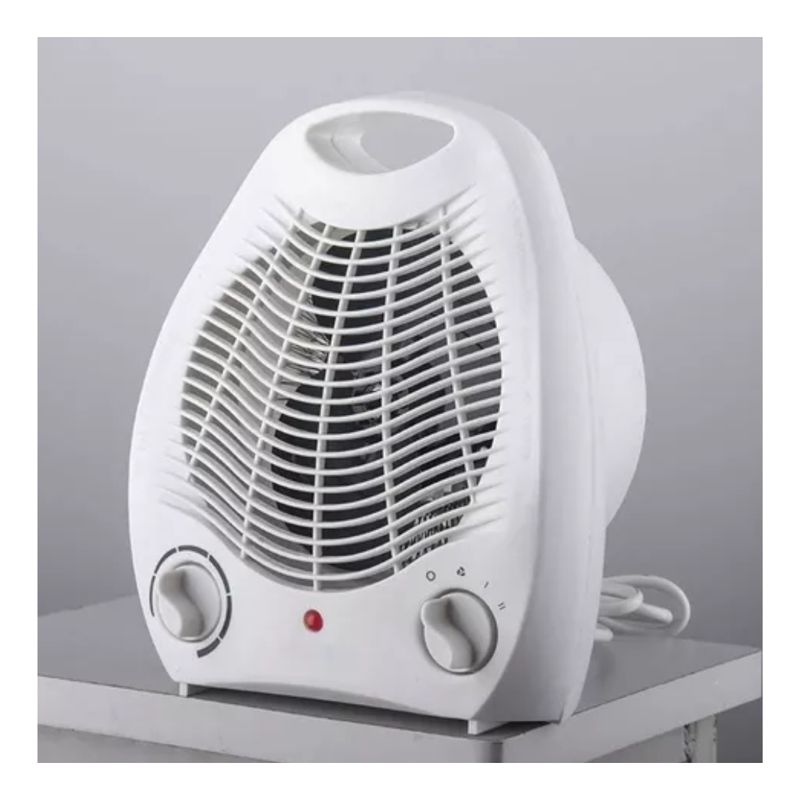 GENERICO - Termoventilador Calefactor Eléctrico 2000w Sistema Seguridad