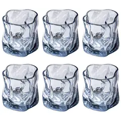 CHEFCHOICE - SET 6 VASOS DE CRISTAL AZUL