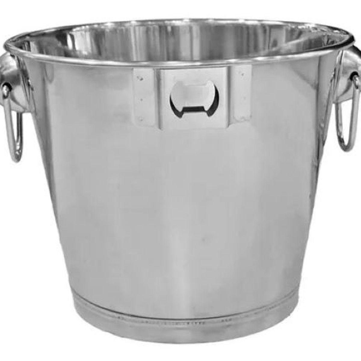 GENERICO - Hielera Con Asas Balde Cubetera Metálica Hielo 22cm