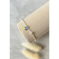 Pulsera Flor de Cristal