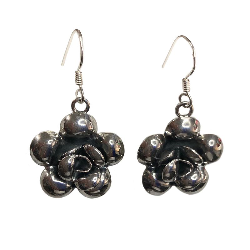 TAETHAI - Aros de plata envejecida 925