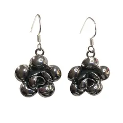 TAETHAI - Aros de plata envejecida 925