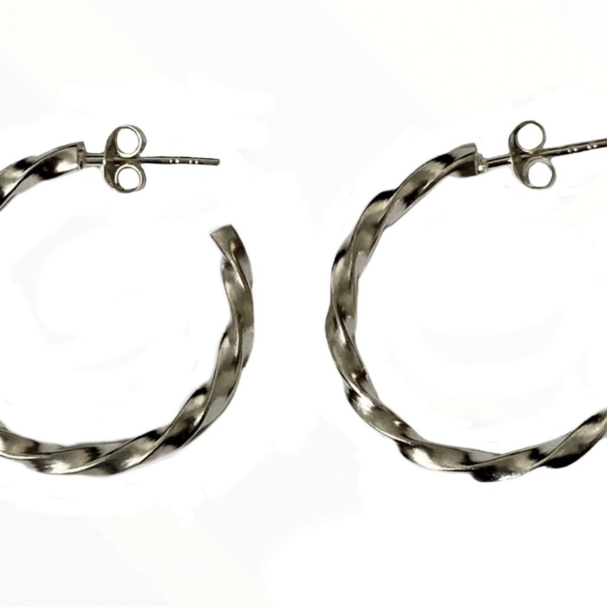 TAETHAI - Aro tipo argolla plata 925