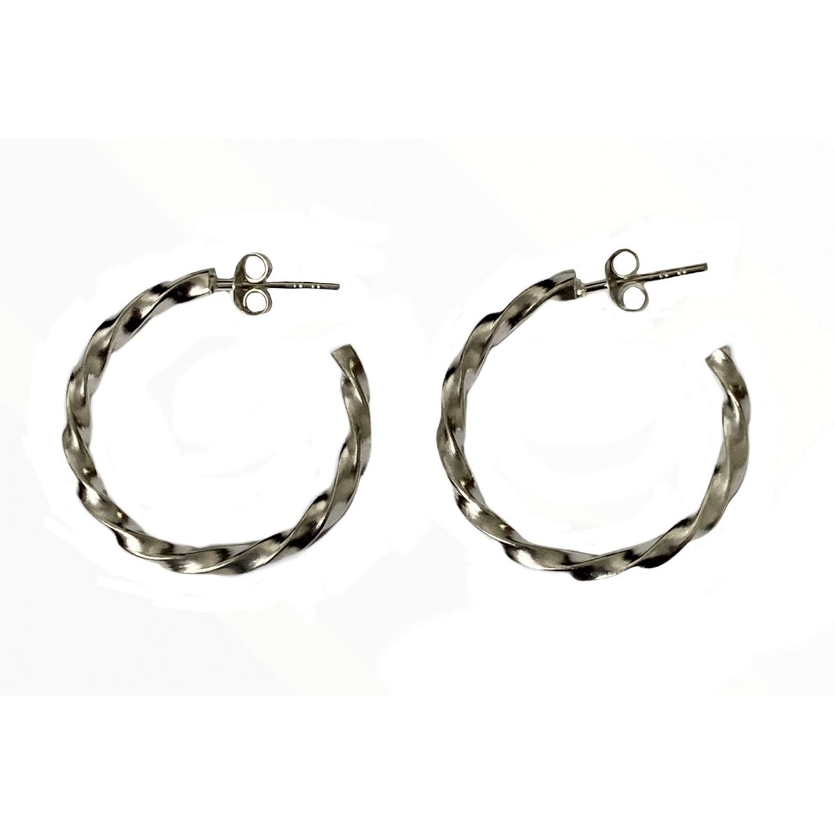 TAETHAI - Aro tipo argolla plata 925