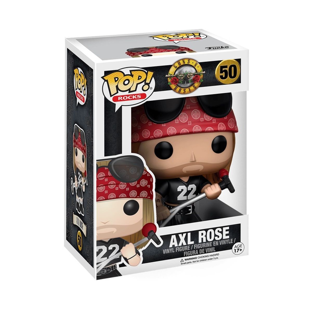FUNKO - Funko Pop Rocks Guns And Roses Axl Rose 50