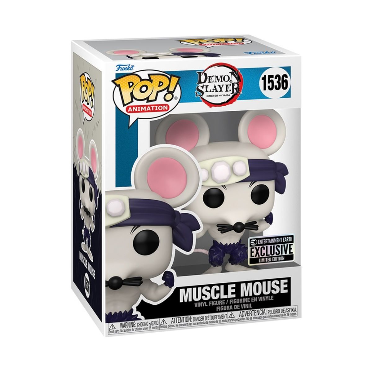 FUNKO - Funko Pop Demon Slayer Muscle Mouse 1536 Exclusivo E.E.