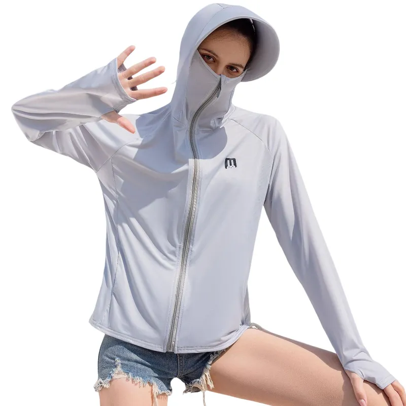 EDWINAYY - Chaqueta Cortavientos Deportiva Unisex Con Protección Solar