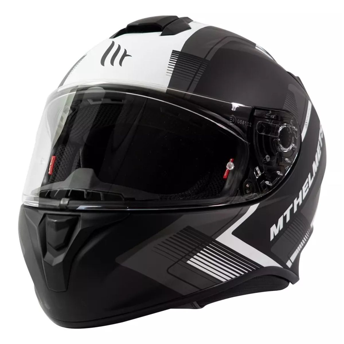 GENERICO - Casco De Moto Targo Ivy D2 Gris Mate