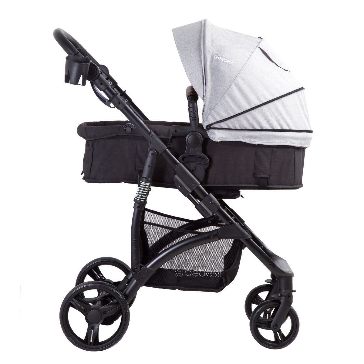 BEBESIT - Coche Travel System Explorer LX Gris