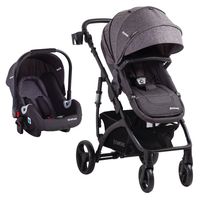 Coche Travel System Explorer LX Negro