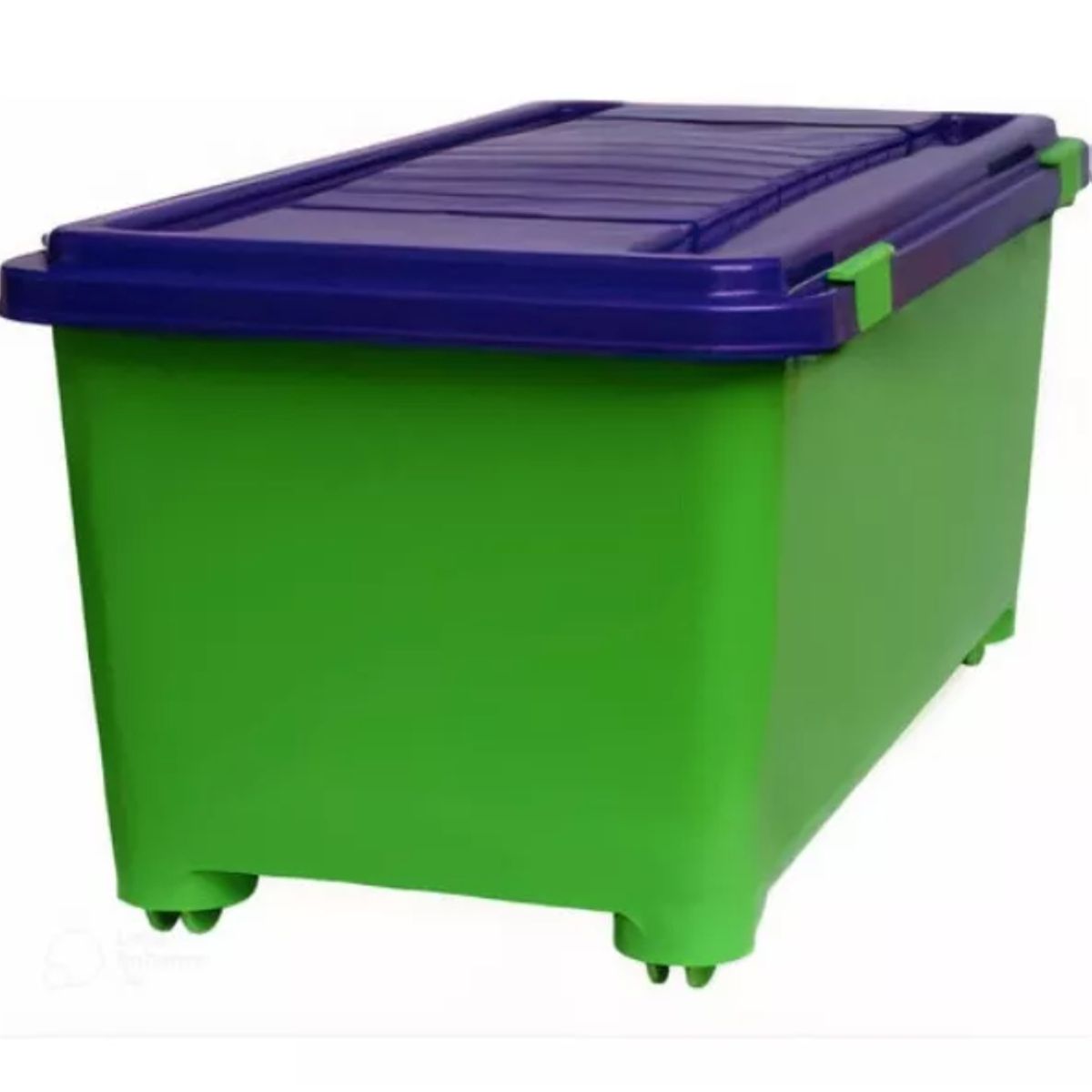 GENERICO - Caja Organizadora Contenedor Con Ruedas - 70 Litros