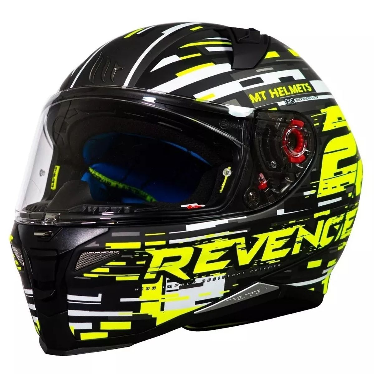 GENERICO - Casco De Moto Revenge 2 Baye A1 Negro Mate