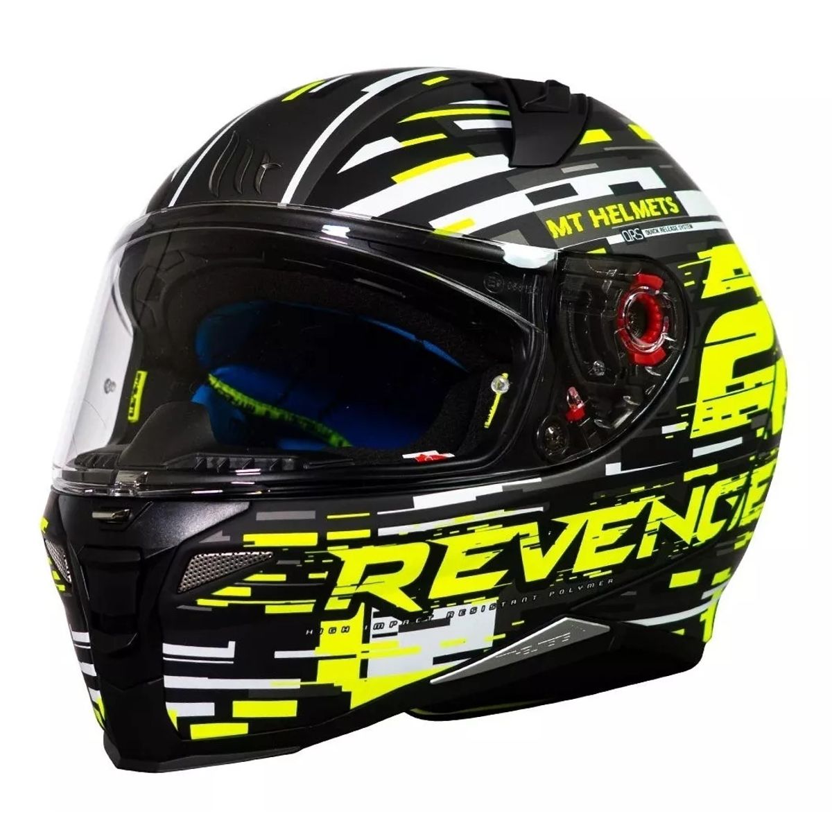 GENERICO - Casco De Moto Revenge 2 Baye A1 Negro Mate