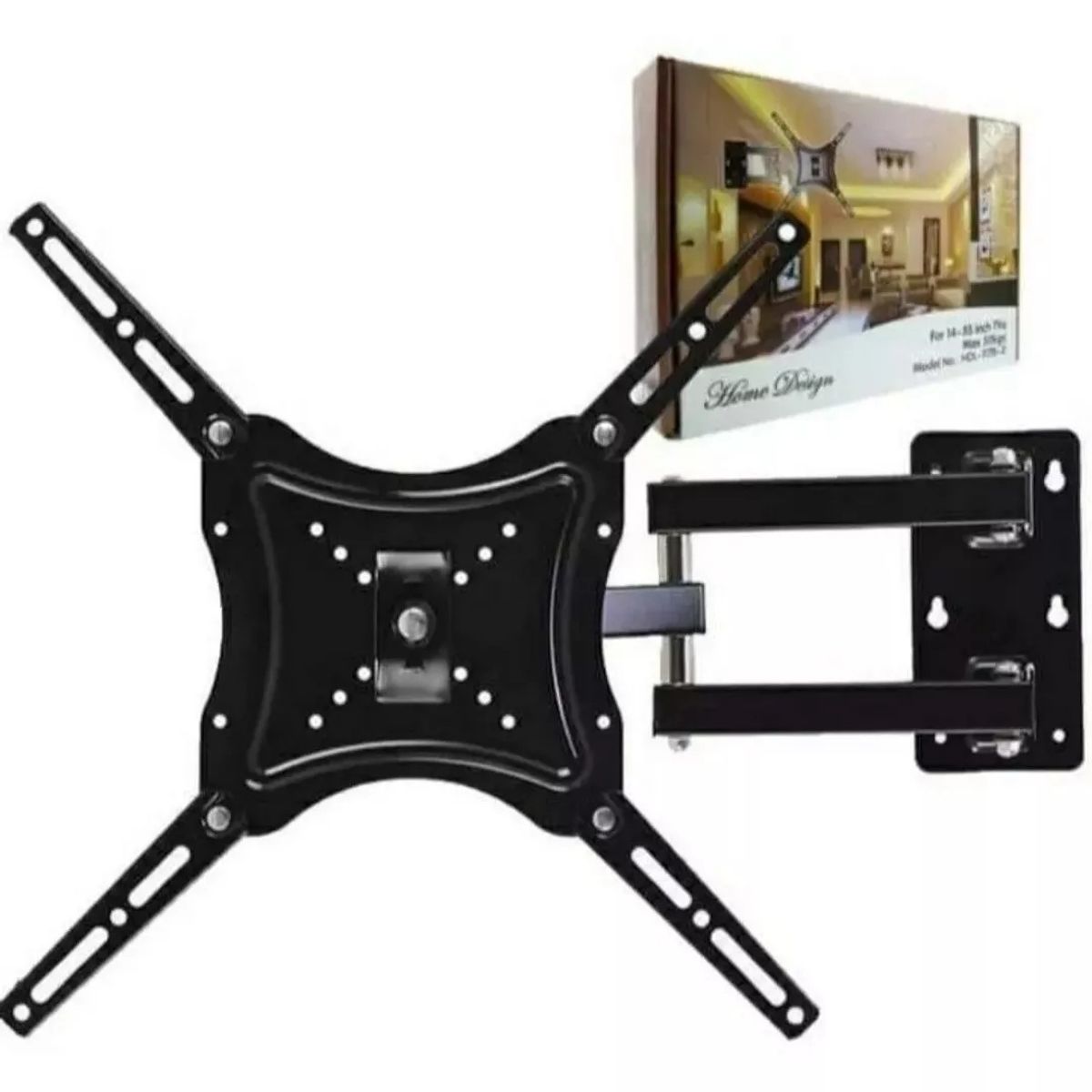 GENERICO - Soporte Home Design HDL-117B-2 de pared para TV Monitor de 14 a 55