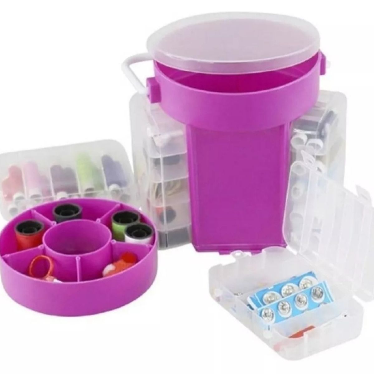 GENERICO - Costurero Organizador Set Costura 210 Piezas