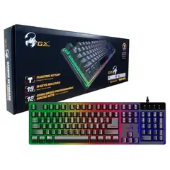 GENIUS - Teclado Gamer Scorpion K8 Color Negro Semi Mecánico USB 2.0