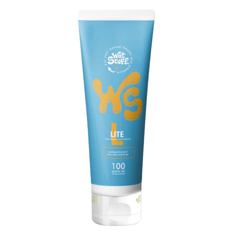 GENERICO - Gel Lubricante Hipoalergénico 100ml Base Agua Sabor Neutro Celeste