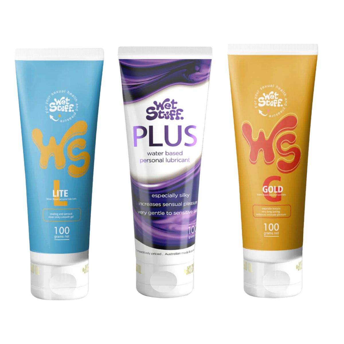 GENERICO - Gel Lubricante Hipoalergénico 100ml Base Agua Sabor Neutro Celeste