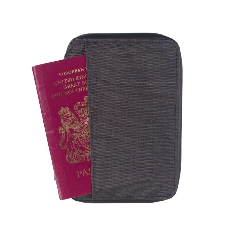 LIFEVENTURE - Billetera de viaje  RFiD Mini Travel Wallet