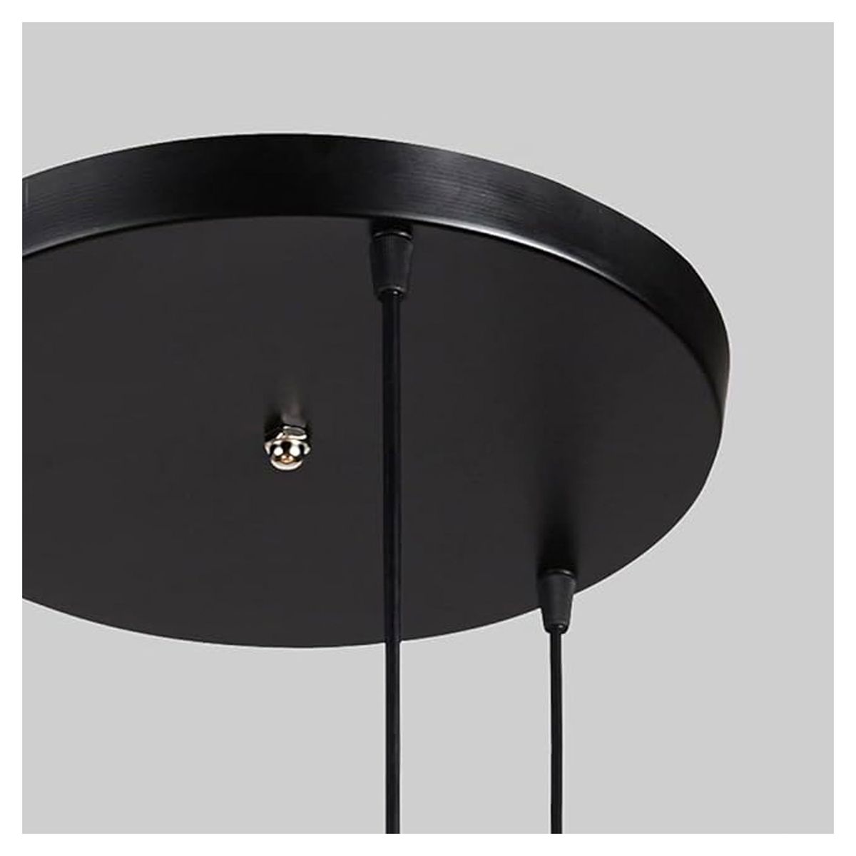 WANT - Lámpara Colgante 3 Ampolletas E27 Diferentes Diseños Ampolleta Cálida