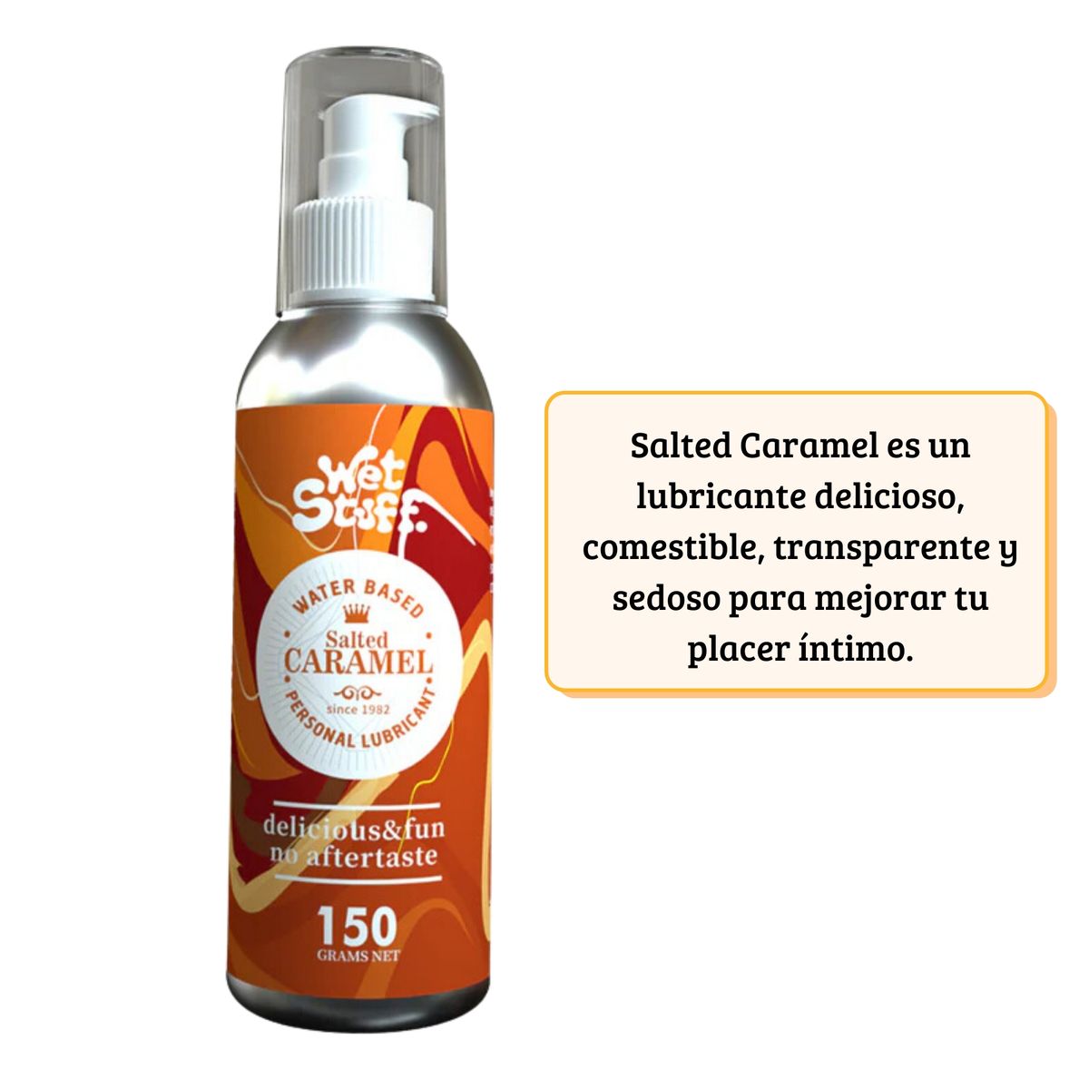 GENERICO - Gel Lubricante Intimo Hipoalergénico 150ml Base Agua Premium Naranja