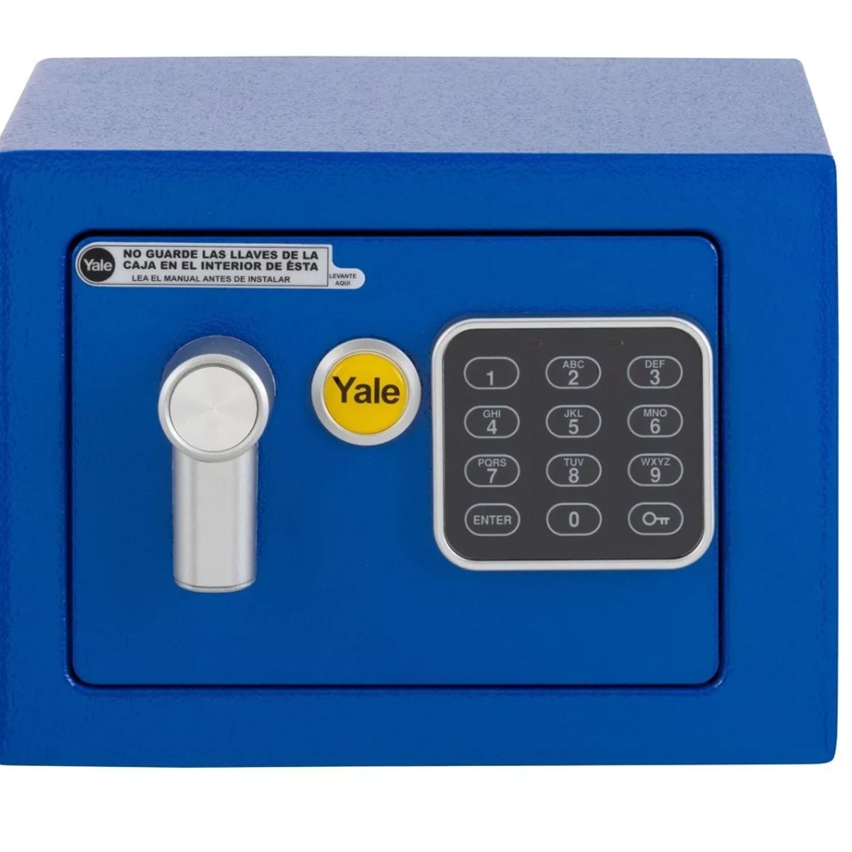 GENERICO - Caja De Seguridad Yale Mini Azul 4,2 Lts.