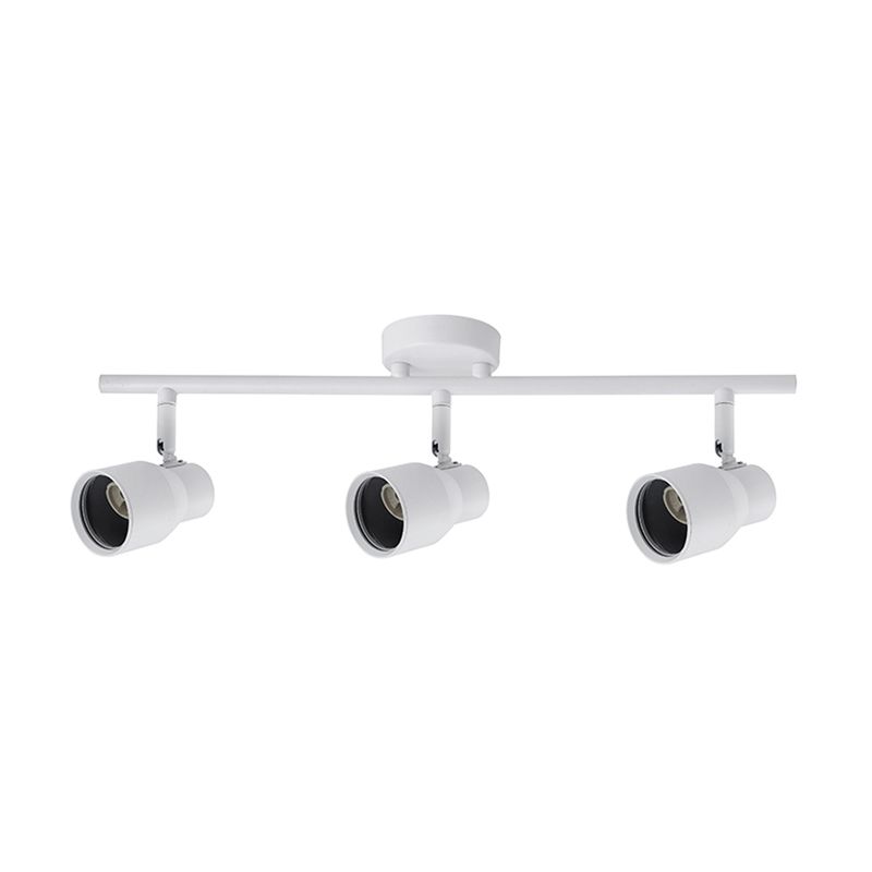 HB LEDS - Foco Spot Cielo o Muro Porta 3xGU-10 Round Blanco Incluye Ampolleta
