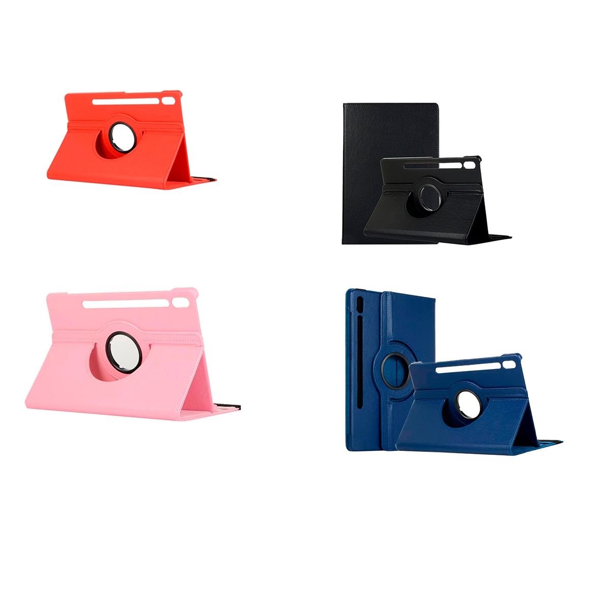 JOICO - Funda Giratoria Para Samsung S9 Fe + Plus 12.4 Rojo