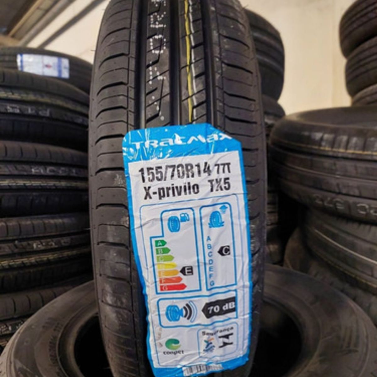 TRACMAX - Neumatico 155/70 R14 Tracmax X-privilo Tx5 77t