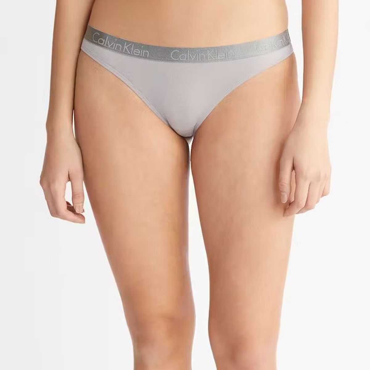 CALVIN KLEIN - Colaless Radiant Cotton Gris Calvin Klein