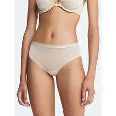 CALVIN KLEIN - Calzón Bikini Future Shift Beige