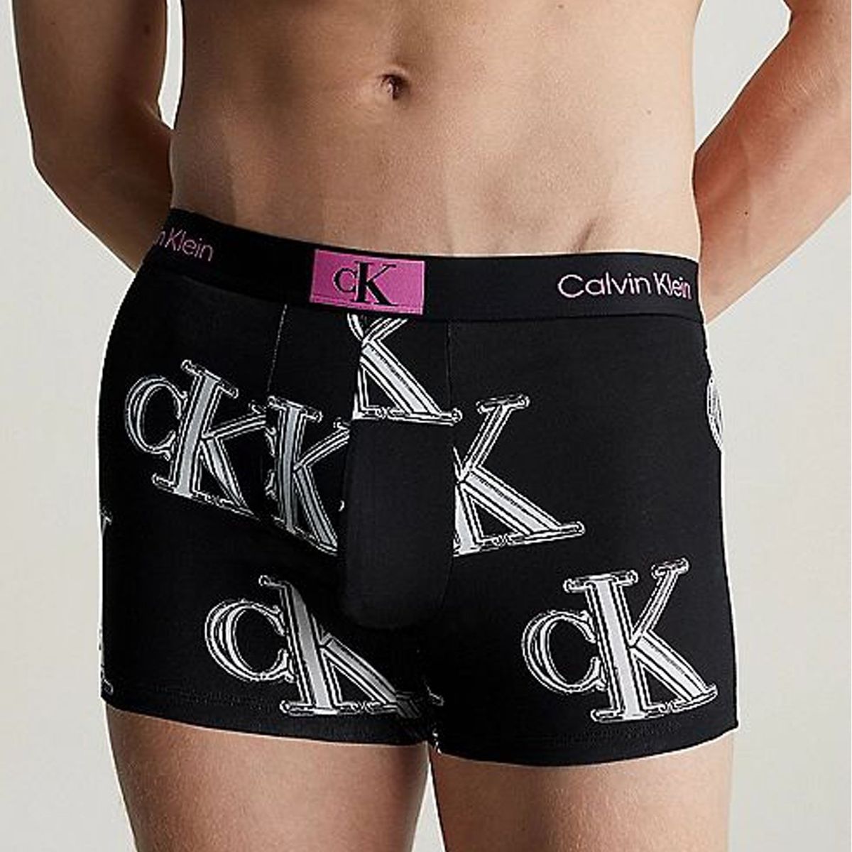 CALVIN KLEIN - Bóxer Low Rise Trunk CK96 Negro Calvin Klein