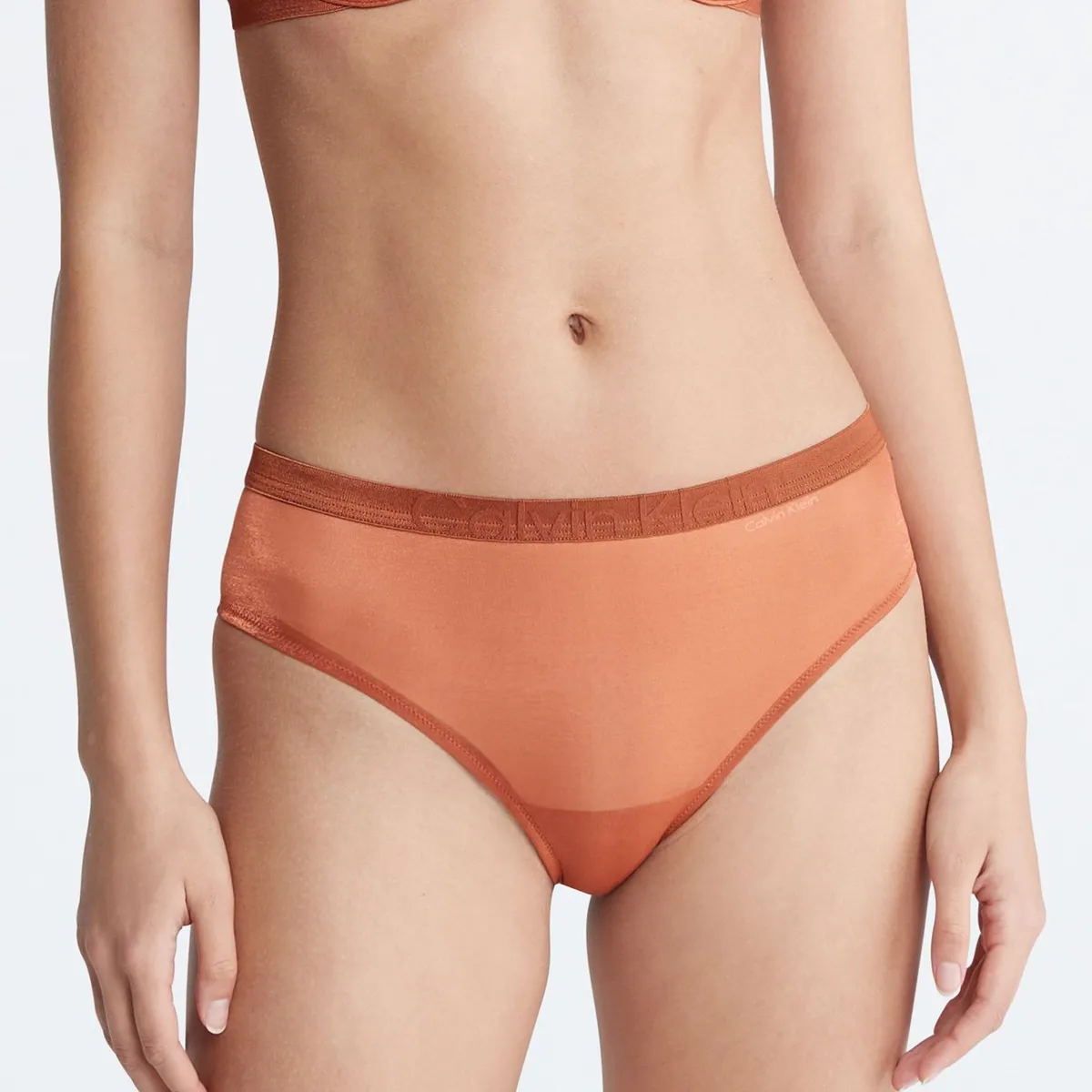 CALVIN KLEIN - Calzón Bikini Future Shift Naranja Calvin Klein
