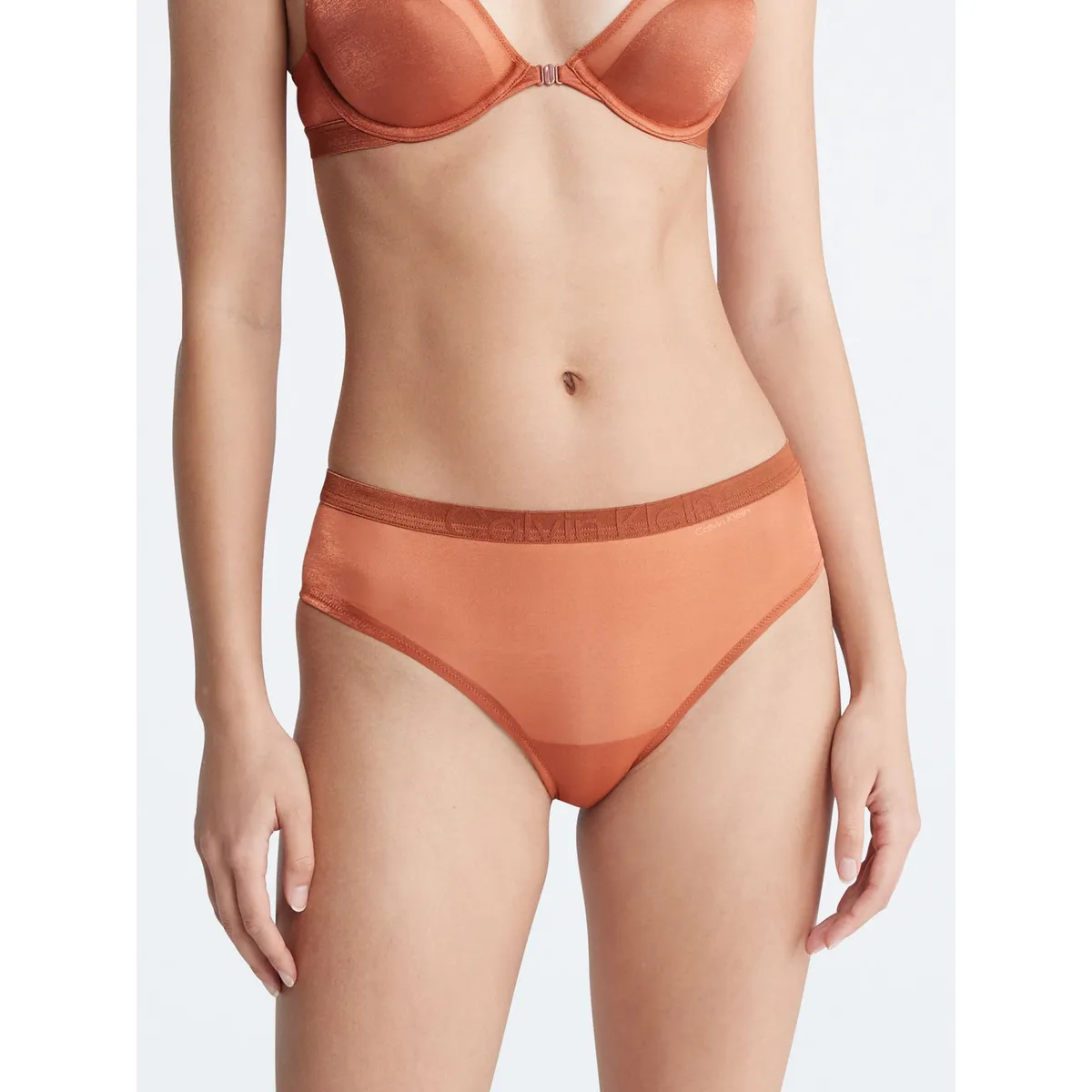 CALVIN KLEIN - Calzón Bikini Future Shift Naranja Calvin Klein