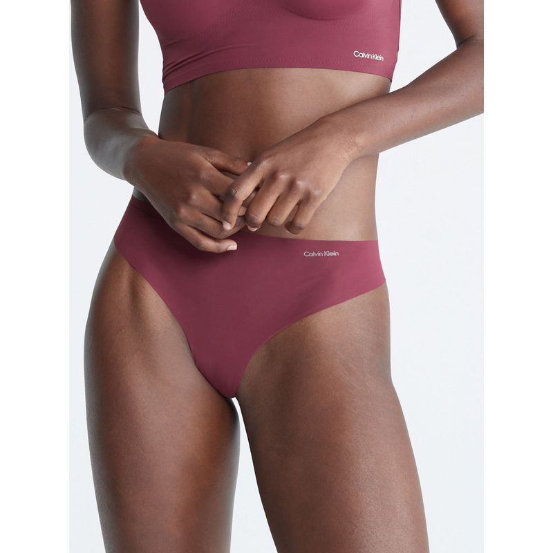 CALVIN KLEIN - Colaless Invisible Burdeo Calvin Klein