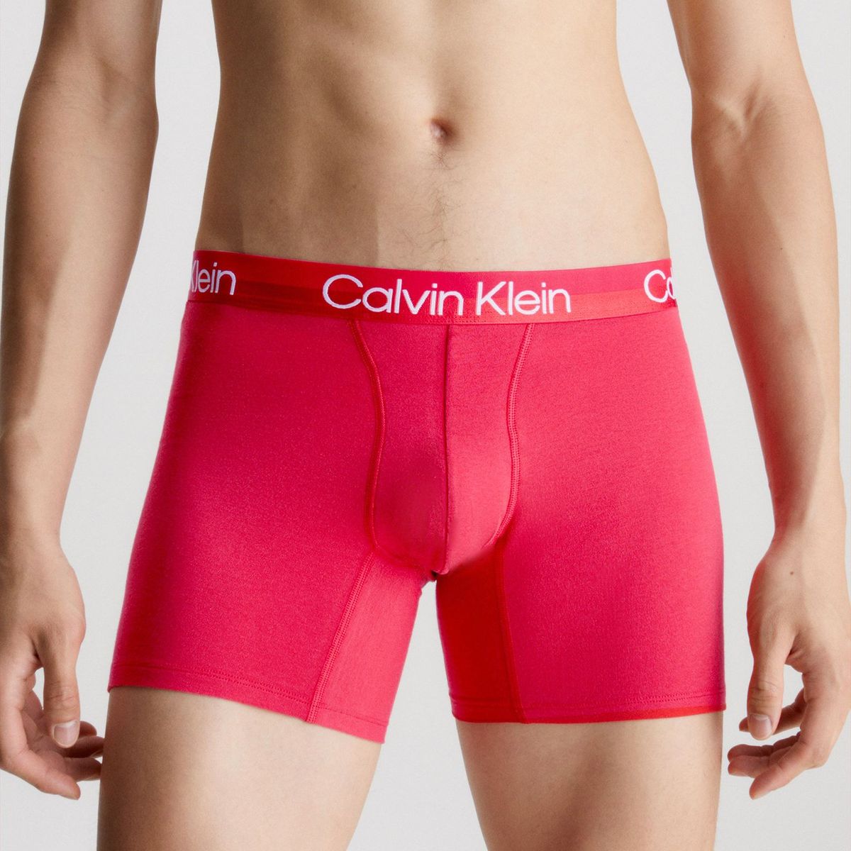 CALVIN KLEIN - Pack 3 Boxers Brief Modern Structure Negro Calvin Klein