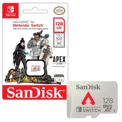 SANDISK - Tarjeta MicroSDXC 128GB Nintendo Switch Apex Legends